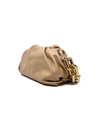 Bottega Veneta Sand '23 'The Chain Pouch' Leather Shoulder Bag