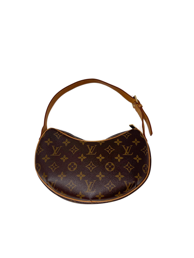 Louis Vuitton '05 Monogram 'Croissant' PM Shoulder Bag