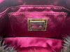 Fendi Chocolate WDB! Mink/Croc/Crystal Logo Mini Baguette