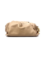 Bottega Veneta Sand '23 'The Chain Pouch' Leather Shoulder Bag