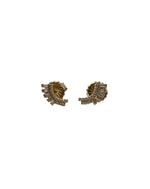 Fern Freeman Baguette & Round Diamond 18K Solid Ear Crawler Earrings