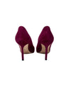 Manolo Blahnik Size 37 'BB 85' Suede Pointed Toe Pump