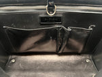 Givenchy Black/Silver 'Shark' MD Python & Patent Bag