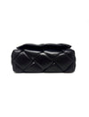 Bottega Veneta SM Leather Intreccio Padded Top-Handle Bag