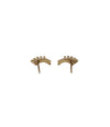 Fern Freeman Baguette & Round Diamond 18K Solid Ear Crawler Earrings