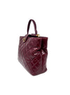 Chanel Burgundy/Gold WDB! '17 'Gold Bar' Paris In Rome Tote