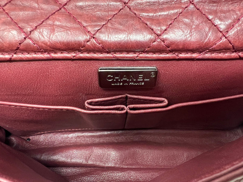 Chanel Wine '05-'06 'Miss Pony' Pony Hair & Aged Calf Leather Double Flap