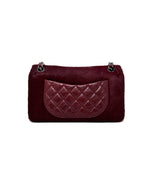 Chanel Wine '05-'06 'Miss Pony' Pony Hair & Aged Calf Leather Double Flap